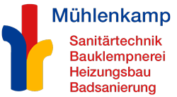 Logo Mühlenkamp GmbH - Sanitärtechnik, Bauklempnerei, Heizungsbau, Badsanierung